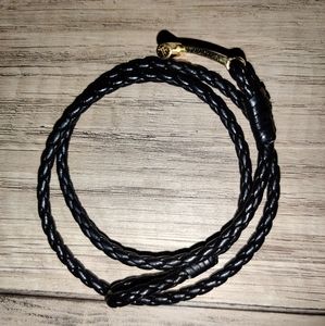 Men's black tom ford bracelet